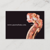 SYMPHONIA CLASSIC MUSIC ANTIQUE STRUMENT VISITENKARTE (Rückseite)