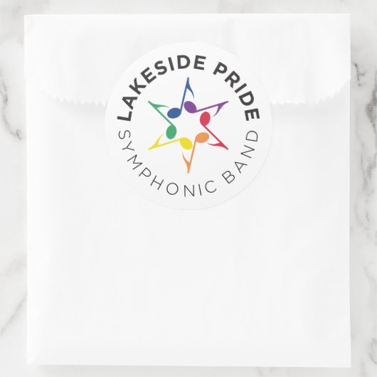 Symphonic Band Sticker (Tasche)