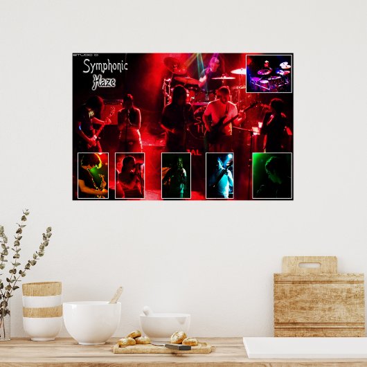Symphonic Haze Poster (Küche)