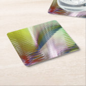 Symphonic II Rechteckiger Pappuntersetzer (angewinkelt)