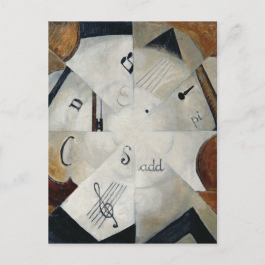 Symphonie, 1915 postkarte (Vorderseite)