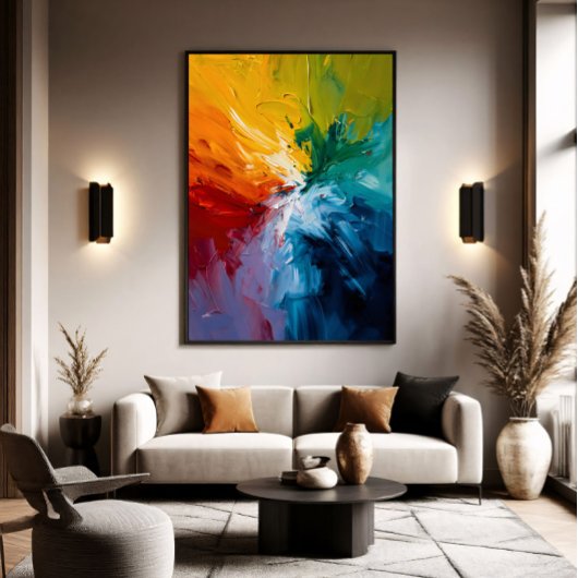 Symphonie der Farben Poster