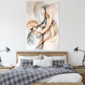 Symphonie der Formen Leinwanddruck (Insitu (Schlafzimmer))
