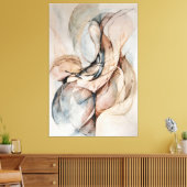Symphonie der Formen Leinwanddruck (Insitu (Wohnzimmer))