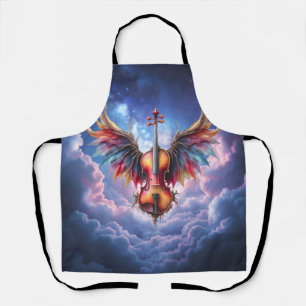 Symphonie der mondbeschienenen Himmel Schürze