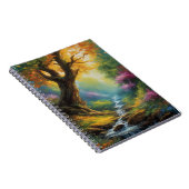 Symphonie der Natur, Stream und lebendiger Wald Notizblock (Rechte Seite)