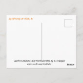 SYMPHONIE DES FUNKS Nr. 1 Postkarte (Rückseite)