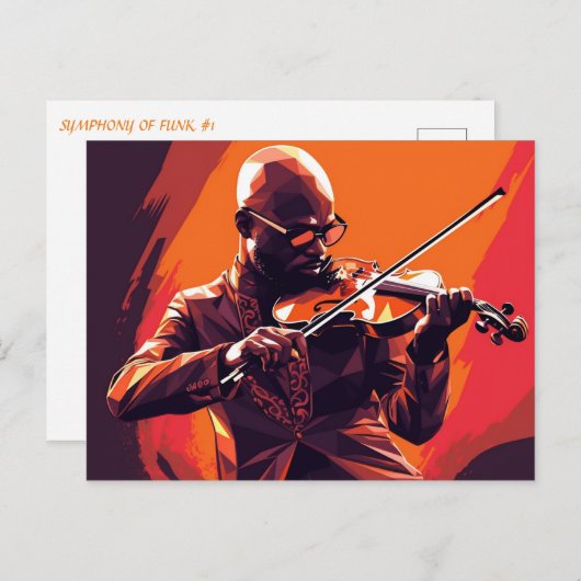 SYMPHONIE DES FUNKS Nr. 1 Postkarte (Vorne/Hinten)