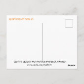 SYMPHONIE DES FUNKS Nr. 1 Postkarte (Rückseite)