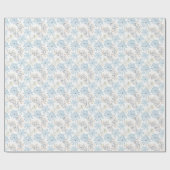 Symphonie des Himmelsblau Geschenkpapier (Flach)