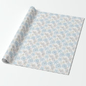 Symphonie des Himmelsblau Geschenkpapier (Ungerollt)
