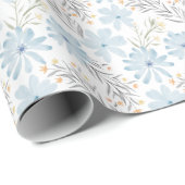 Symphonie des Himmelsblau Geschenkpapier (Rolleneckpunkt)
