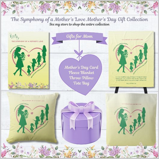 Symphonie einer Mutter Liebe Fleece Blanket