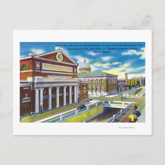 Symphonie, Gartenhalle Postkarte (Vorderseite)