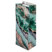 Symphonie Geschenktüte Für Weinflaschen (Rückseite Schrägansicht)