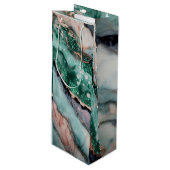 Symphonie Geschenktüte Für Weinflaschen (Vorderseite Schrägansicht)