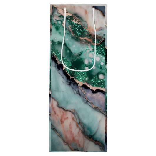 Symphonie Geschenktüte Für Weinflaschen (Vorderseite)