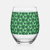 Symphonie in Grün Weinglas Ohne Stiel (Links)