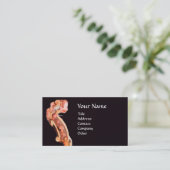 SYMPHONIE, KLASSISCHES MUSIKINSTRUMENT, Geigenroll Visitenkarte (Stehend Vorderseite)