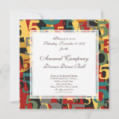 Symphonie Nr. 5 Fünfter oder Fünfzigster Geburtsta Einladung (Rückseite)