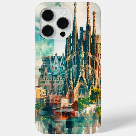 Symphonie von Barcelona: Sagrada Familia Case-Mate iPhone Hülle (Rückseite)