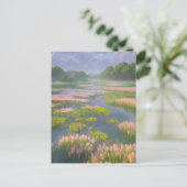 Symphonie von Flora und Fauna Postkarte (Stehend Vorderseite)