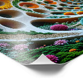 Symphonie von Formen und Farben Fotodruck (Ecke)