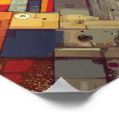 Symphonie von Formen und Farben Poster (Ecke)