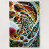 Symphonie von Formen und Farben Puzzle (Vertikal)