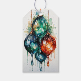 Symphonie von Scarlet & Spruce: Eine Fusion rot & Geschenkanhänger