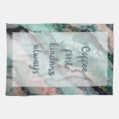 Symphonie - Weiß Geschirrtuch (Horizontal)