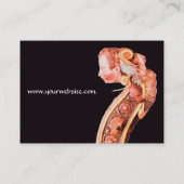 SYMPHONIEN, KLASSISCHE MUSIK, Antiquitätenrolle Visitenkarte (Rückseite)