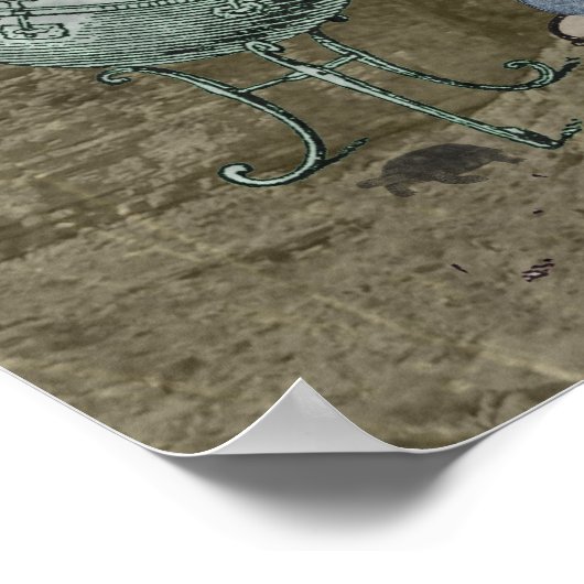 Symphonische Berge Poster (Ecke)