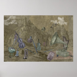 Symphonische Berge Poster