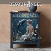 Symphony - Deep Ocean - Decoupage - Seidenpapier