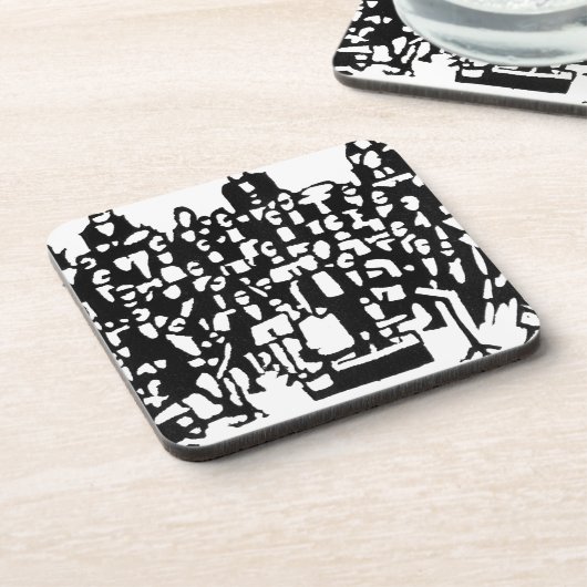 SYMPHONY! GETRÄNKEUNTERSETZER (Linke Seite)