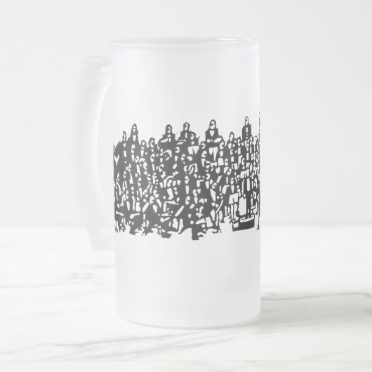 SYMPHONY! MATTGLAS BIERGLAS (Vorderseite Links)