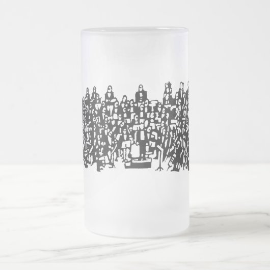 SYMPHONY! MATTGLAS BIERGLAS (Mittel)