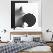 Symphony of Centered Shadows Leinwanddruck (Insitu (Schlafzimmer))