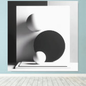 Symphony of Centered Shadows Leinwanddruck (Insitu (Holzboden))