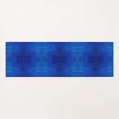 Symphony of deep blue shades pattern yogamatte (Rückseite (Horizontal))