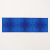 Symphony of deep blue shades pattern yogamatte (Vorderseite (Horizontal))