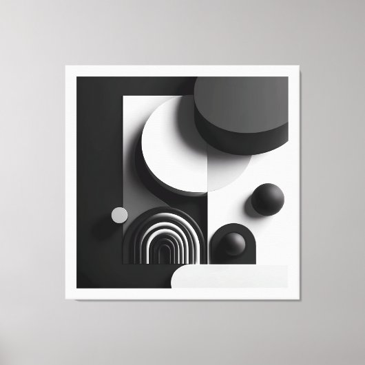 Symphony of Silent Forms Leinwanddruck (Vorderseite)