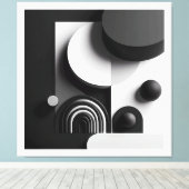 Symphony of Silent Forms Leinwanddruck (Insitu (Holzboden))