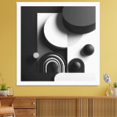Symphony of Silent Forms Leinwanddruck (Insitu (Wohnzimmer))