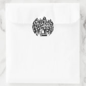 SYMPHONY! RUNDER AUFKLEBER (Tasche)