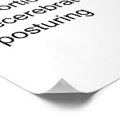 Symptomatik der Stoffwechselerkrankung Hyperammonä Poster (Ecke)