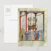 Synagoge, c.1350, Nordspanien Postkarte (Vorne/Hinten)