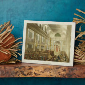 Synagoge, Dukes Place, Houndsditch, aus Ackerman Fotoplatte (Seite)