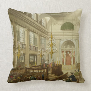 Synagoge, Herzöge Place, Houndsditch, von Ackerma Kissen